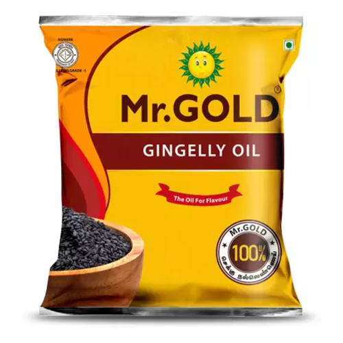 Mr. Gold Gingelly Oil 500 Ml Pouch Sesame Oil Pouch