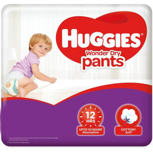 Huggies - Small (S) Size Baby Diaper Pants, 86 Count, With Bubble Bed Technology 