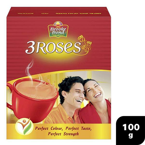 Brooke Bond 3 Roses Dust Tea, 100G