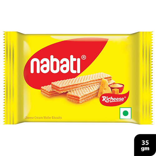 Nabati Wafer - Cheese, Richeese, 37 G